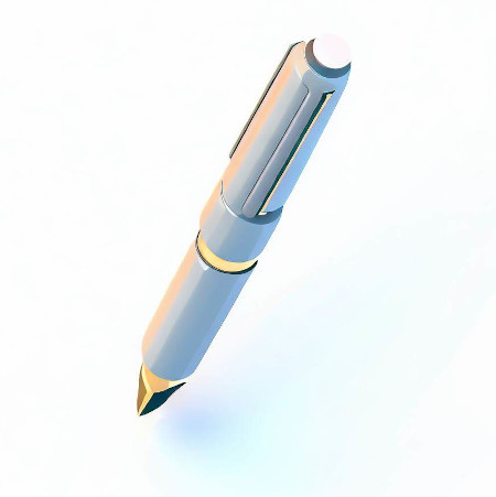 An old-style pen used to respond to customers in form of a letter
